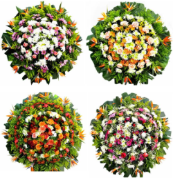 Coroas de flores Cemitério Parque Cachoeira em Betim - Coroas de flores velórios e Cemitério Betim MG  